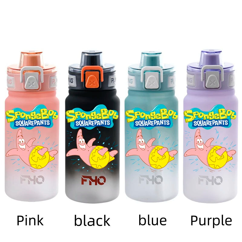 Sport-Trinkflasche SpongeBob Schwammkopf – Patrick – Gradient 750ml (isoliert)