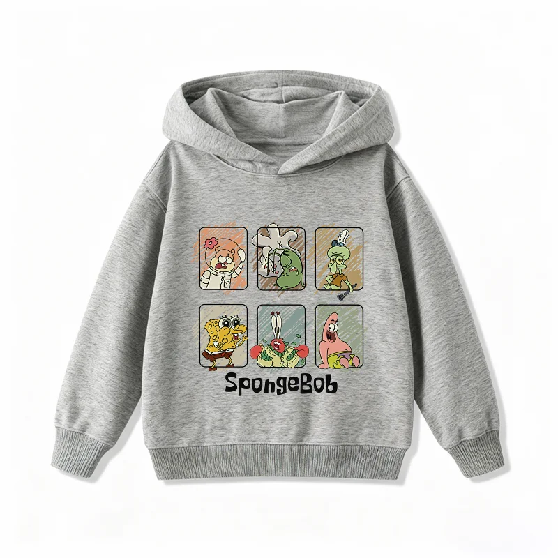 Sweat gris Bob l'Éponge : storyboard du dessin animé