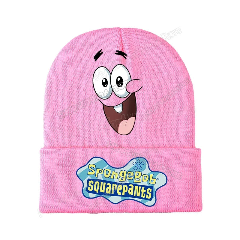 Bonnet Bob l'Éponge : visage de Patrick