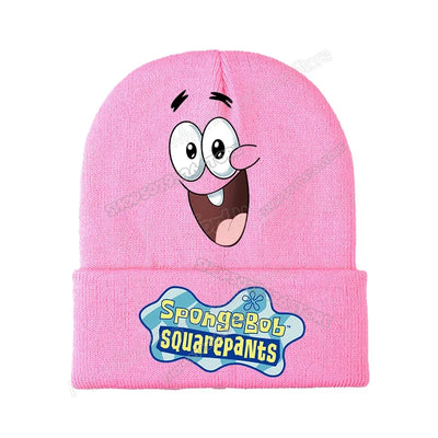Bonnet Bob l'Éponge : visage de Patrick