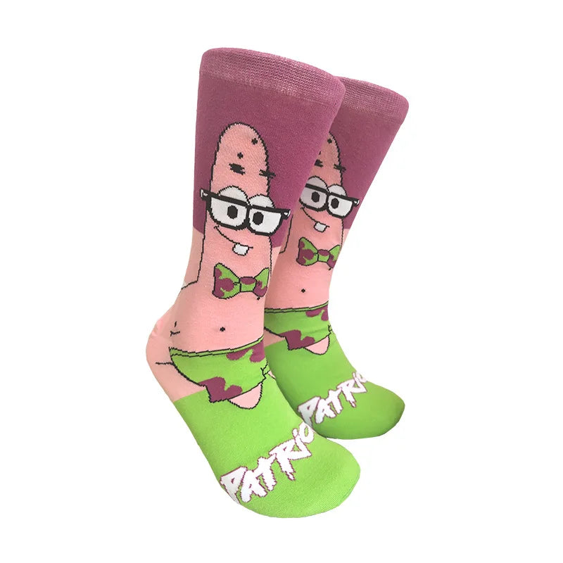Chaussettes Bob l'Éponge : Patrick danseur