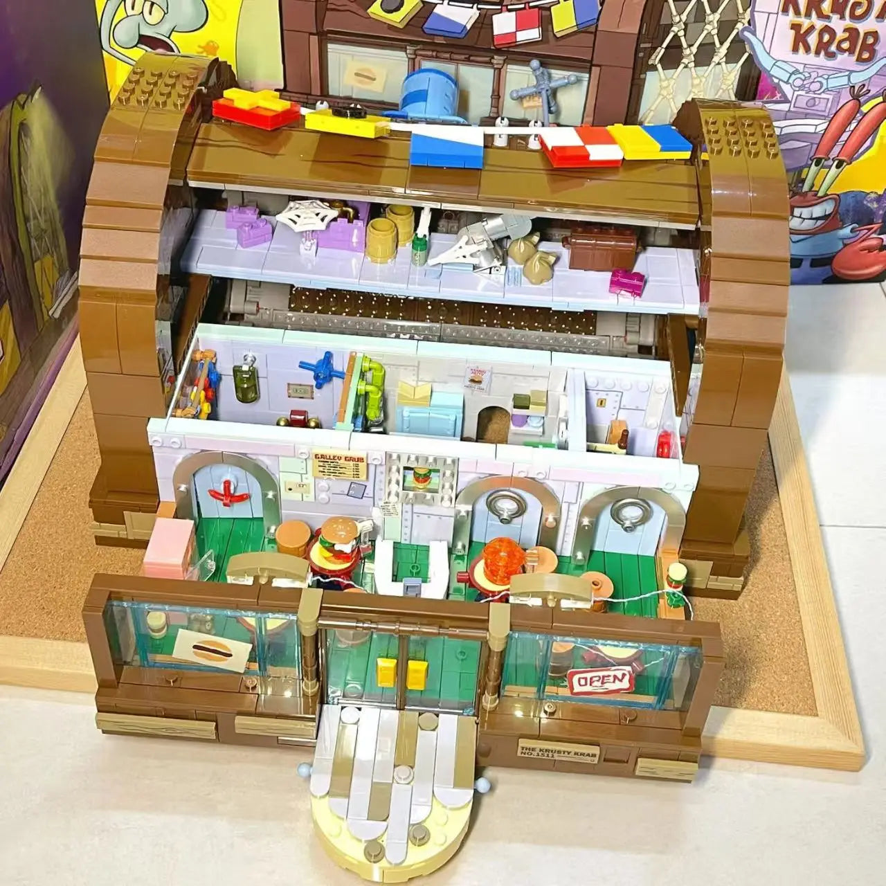 SpongeBob – Krusty Krab Klemmbaustein-Set