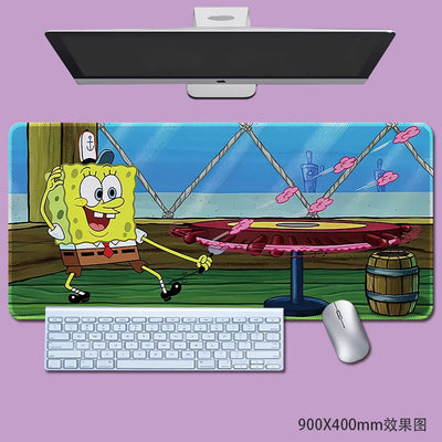 Tapis de souris Bob l'Éponge : le Crabe Croustillant