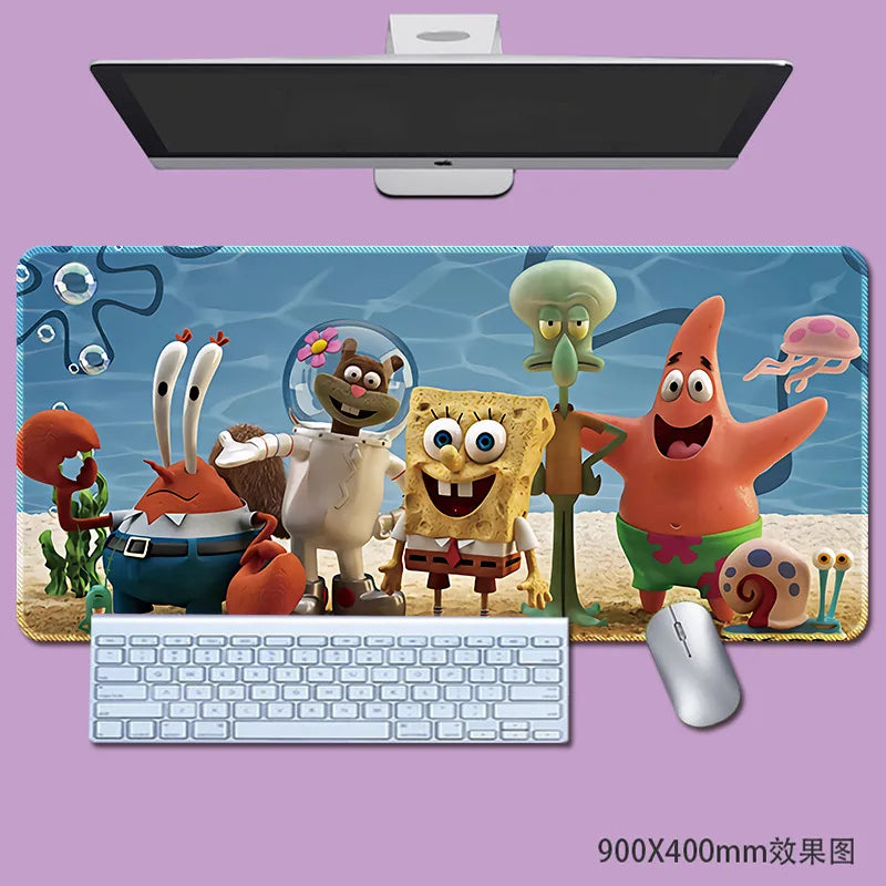 Tapis de souris Bob l'Éponge : rendu réaliste 3D