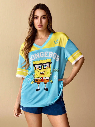T-shirt de sport Bob l'Éponge : maillot d'équipe