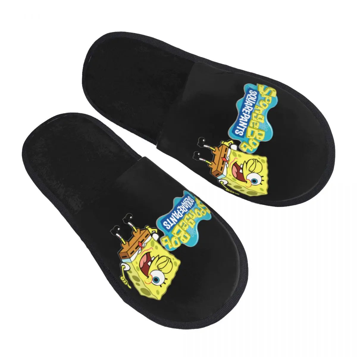 Chaussons noirs Bob l'Éponge : modèle Midnight