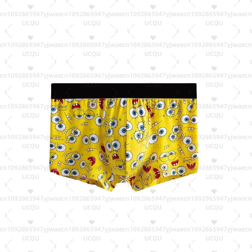 Spongebob Boxer-Shorts – Multi-Gesichter