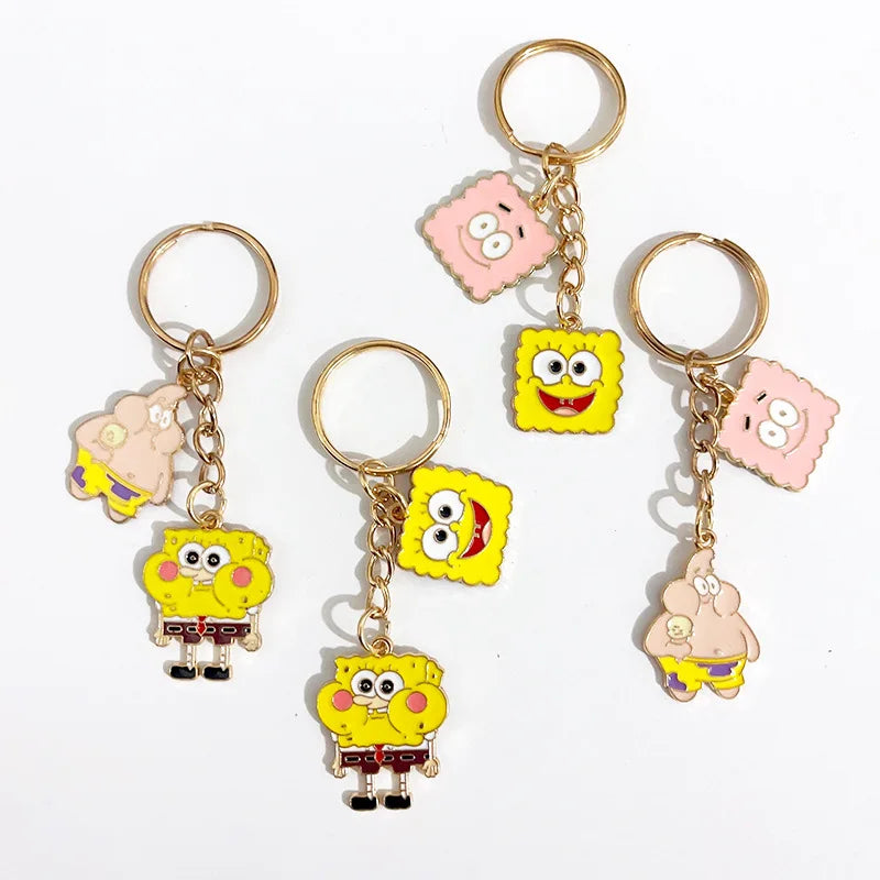 Schlüsselanhänger SpongeBob - Goldener Anhänger