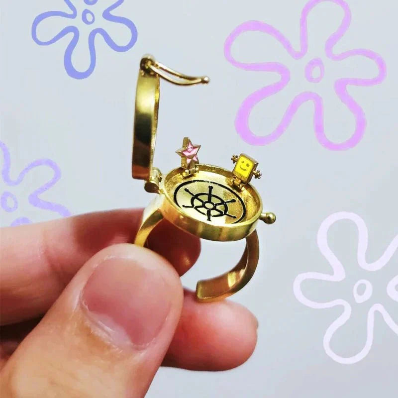 Bague Bob l'Éponge : le bijou fun pour affirmer ton style