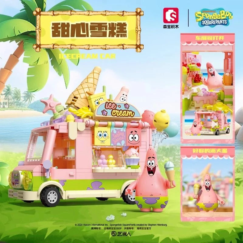 SpongeBob Bausteine - Strand-Foodtruck