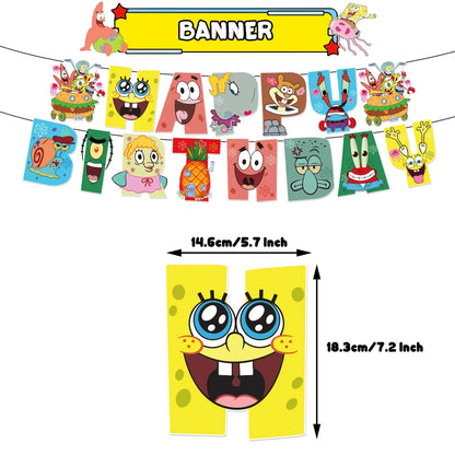 SpongeBob Schwammkopf Brille - Party-Stil