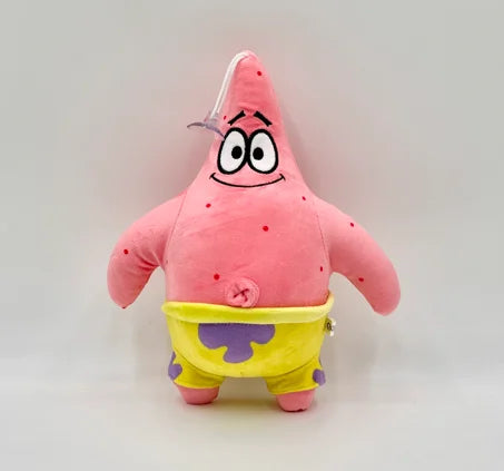 Peluche Patrick l'Étoile : doudou doux de 30 cm
