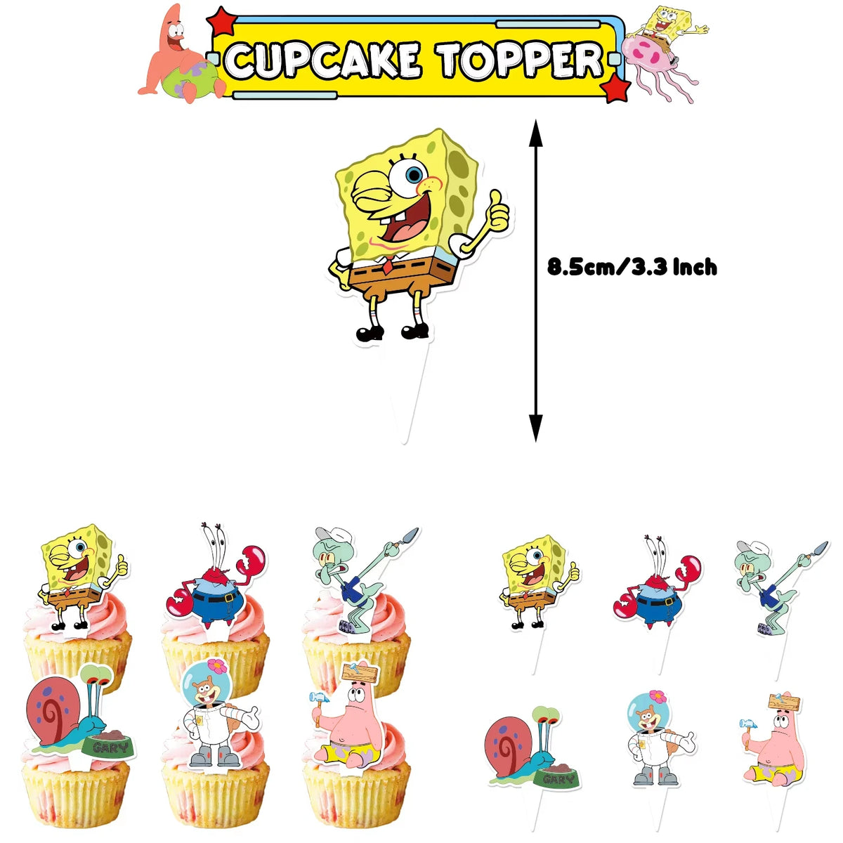 Spongebob Geschirr - Go Party