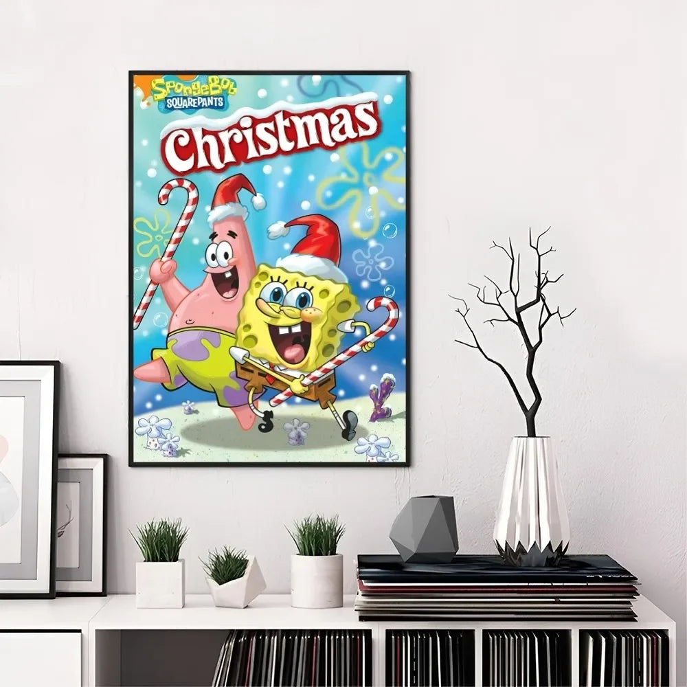 Poster Bob l'Éponge : édition spéciale Noël