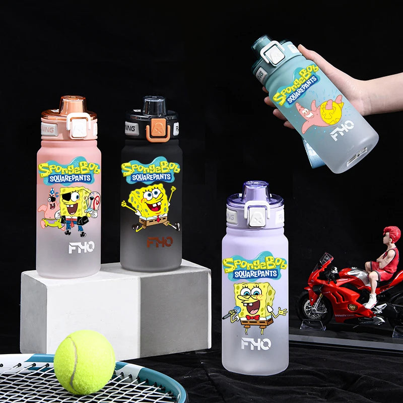 SpongeBob Sportflasche - Bob - Farbverlauf 750ml (Isoliert)