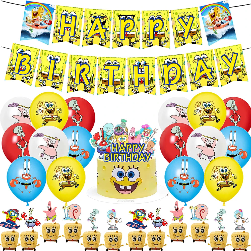 SpongeBob Party-Set – Blue Ocean