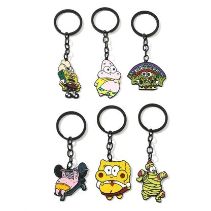 Schlüsselanhänger SpongeBob - Emaille-Kollektion