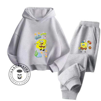 SpongeBob SquarePants Trainingsanzug – Total Look Schwarz