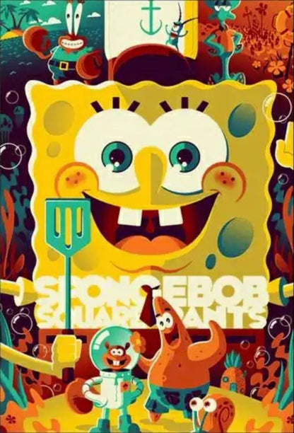 Diamond Painting Spongebob Schwammkopf - Geburtstag