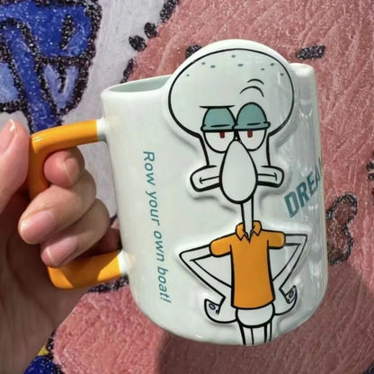 Mug Bob l'Éponge : Carlo Tentacule