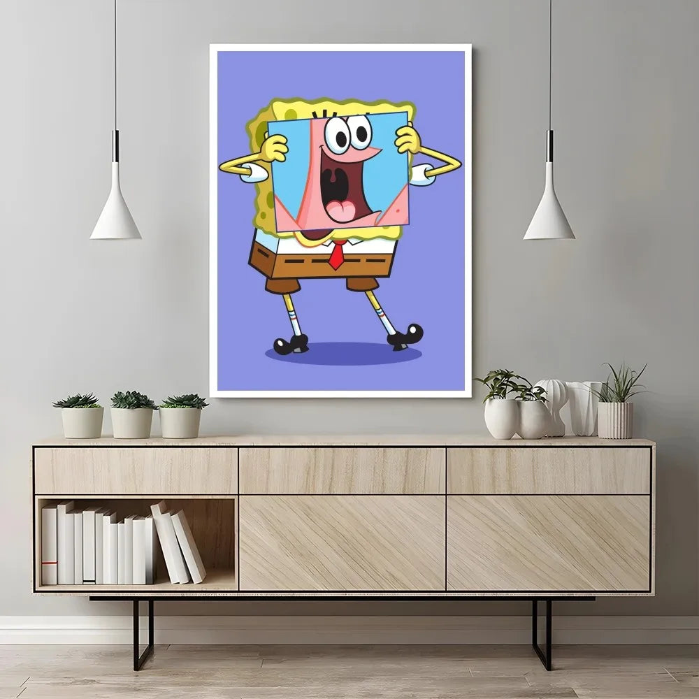 Poster Spongebob - Carlo in Panik