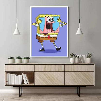 Poster Spongebob - Carlo in Panik