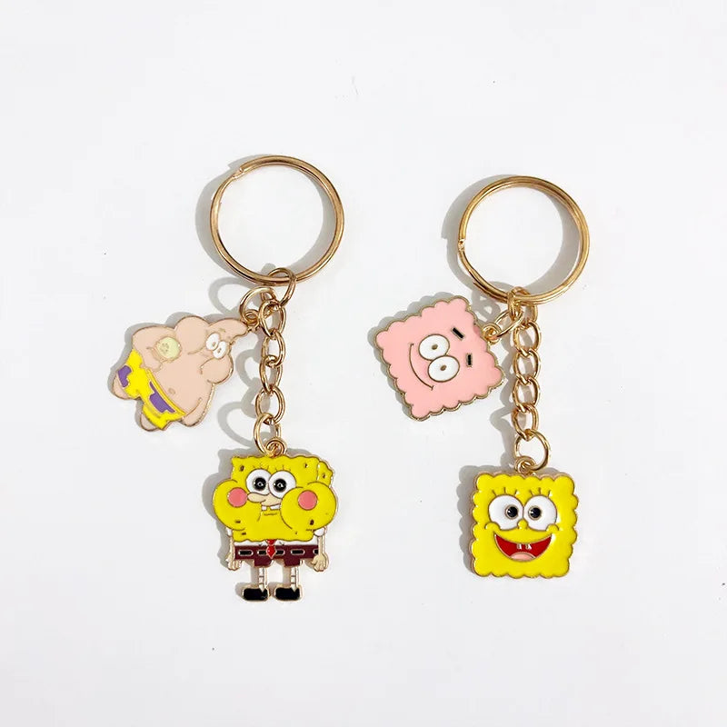 Schlüsselanhänger SpongeBob - Goldener Anhänger