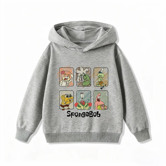 Sweat gris Bob l'Éponge : storyboard du dessin animé