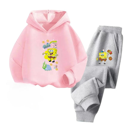 SpongeBob SquarePants Trainingsanzug – Total Look Schwarz