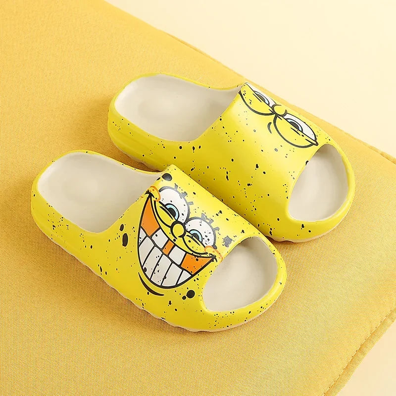 SpongeBob Badeschlappen – Klassisches gelbes Gesicht