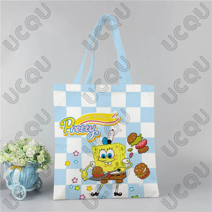 Stofftasche SpongeBob - Modell Beste Freunde Duo
