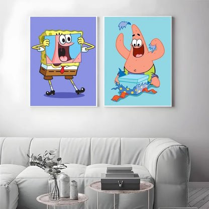 Poster Spongebob - Carlo in Panik