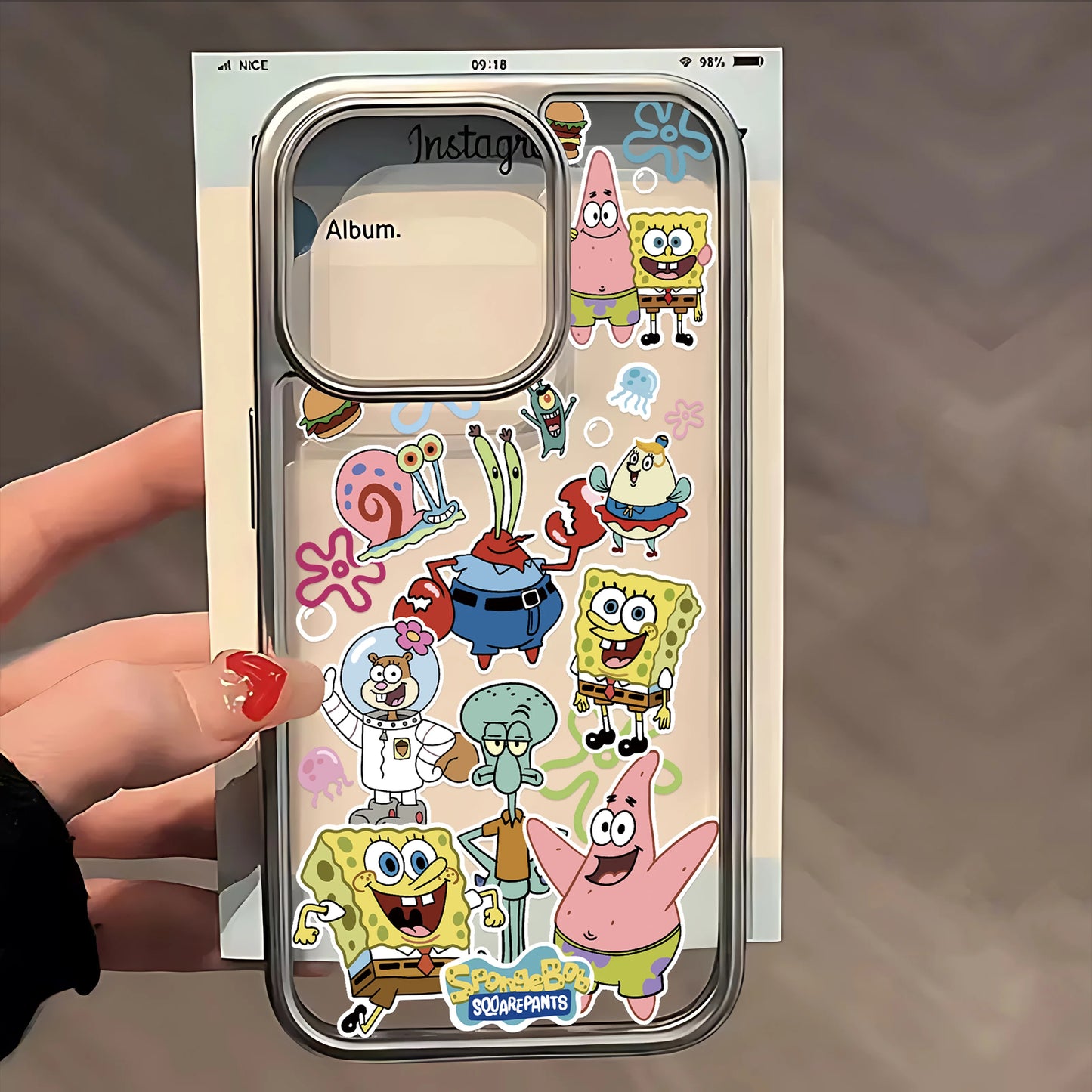 Spongebob Hülle - Collage Bikini Bottom Modell