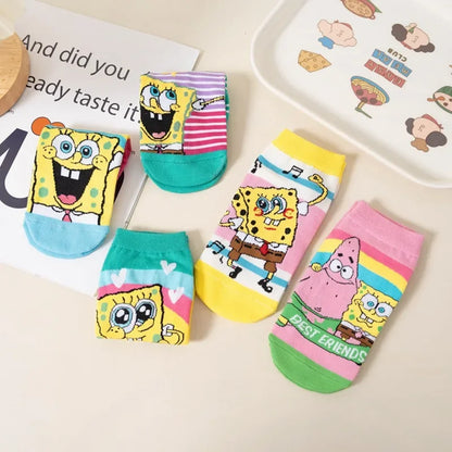 Socken SpongeBob - Sternschnuppen