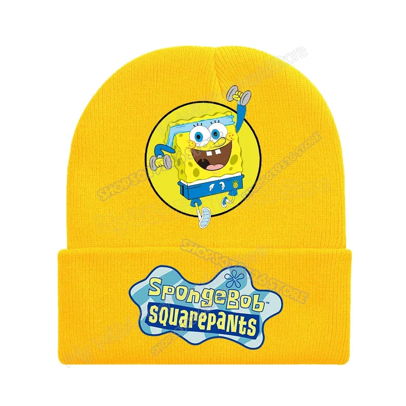 Bonnet Bob l'Éponge : saut de joie