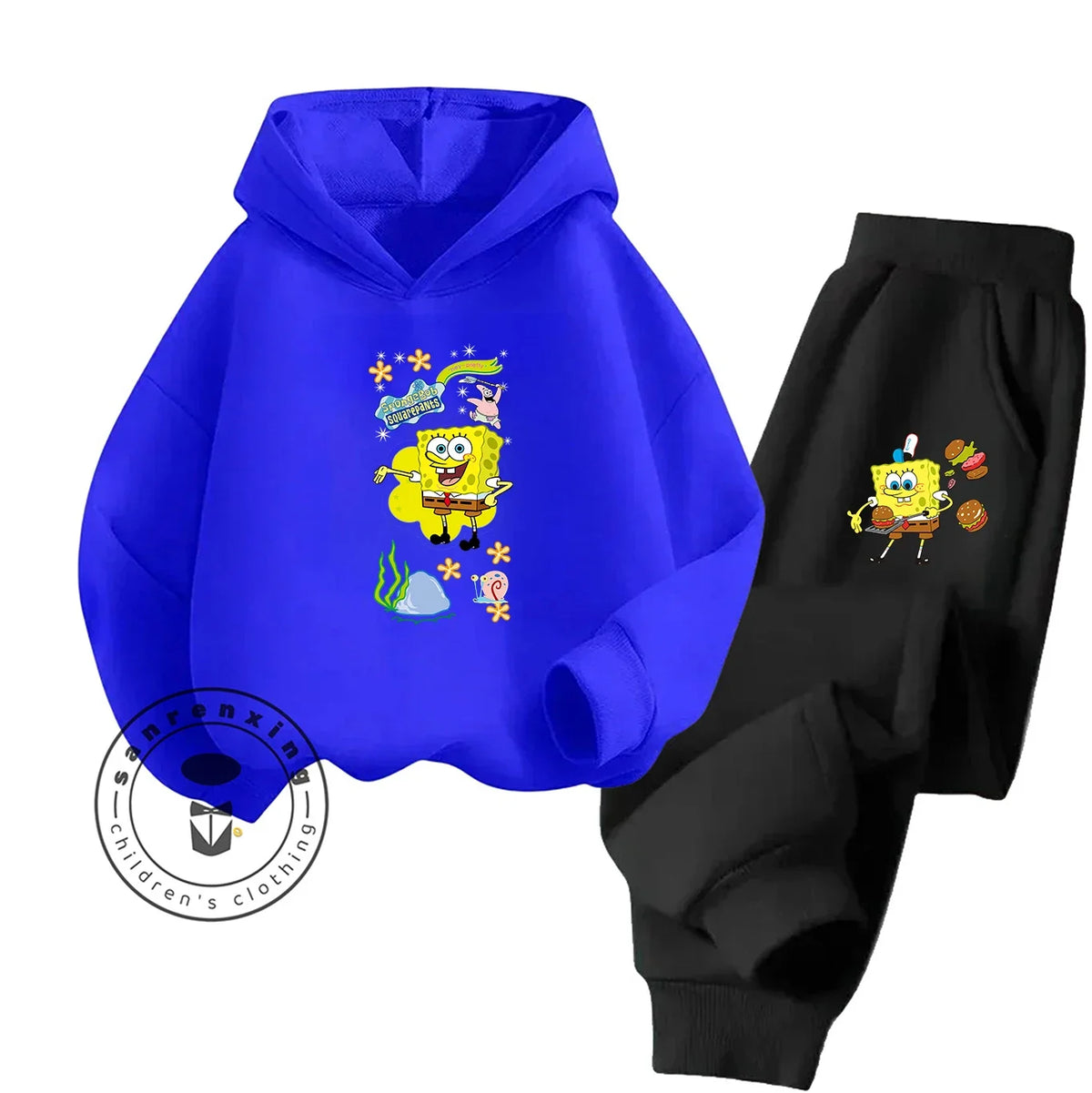 SpongeBob SquarePants Trainingsanzug – Total Look Schwarz