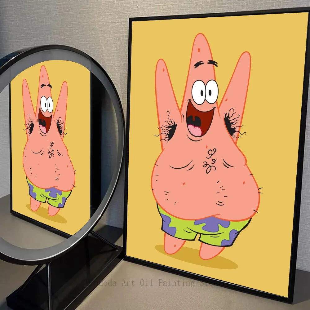 Poster Spongebob - Carlo in Panik