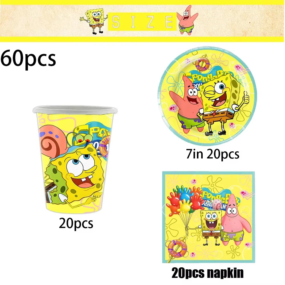 Platzset SpongeBob Schwammkopf - Sunny Yellow