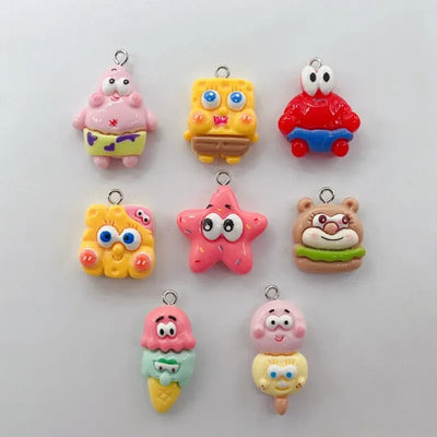 Porte-clés Bob l'Éponge : figurines gourmandes