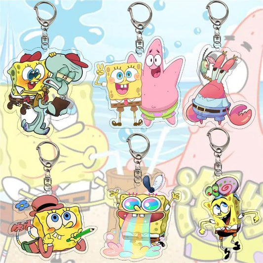 Porte-clés Bob l'Éponge : modèles variés