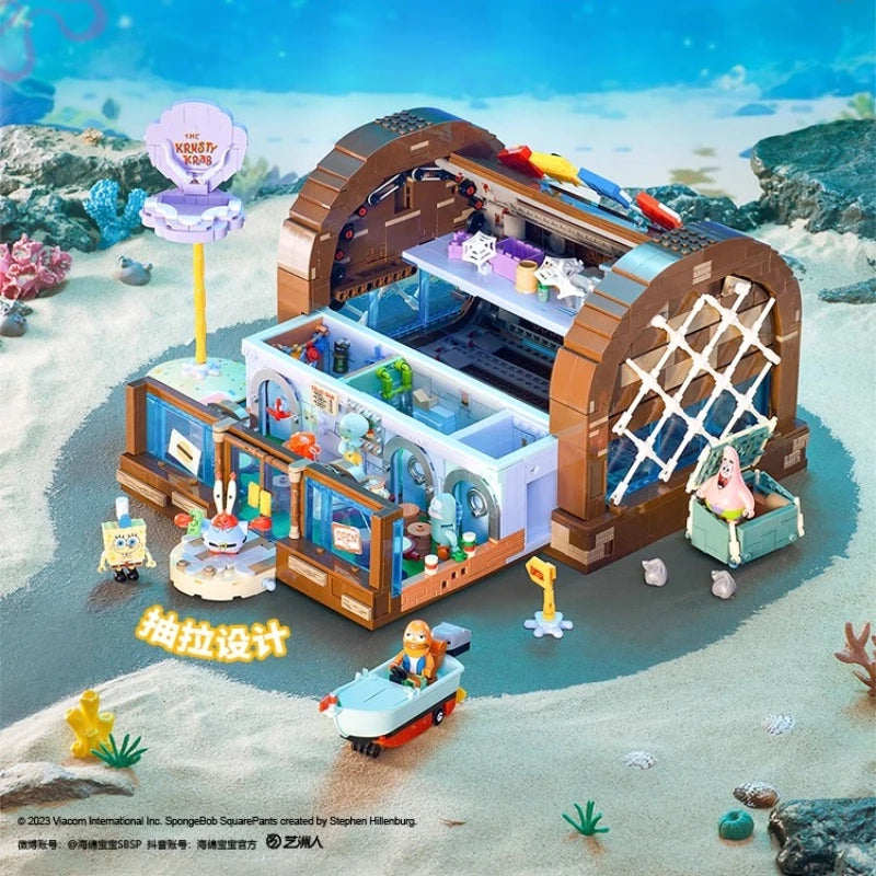 SpongeBob – Krusty Krab Klemmbaustein-Set