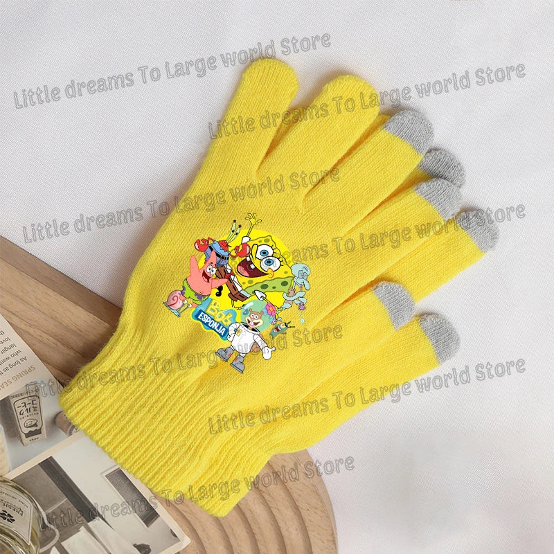 Touchscreen-Handschuhe Spongebob Schwammkopf – SpongeBob und Patrick