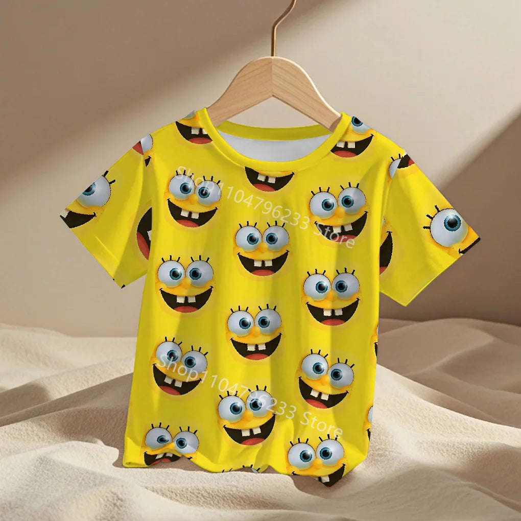 T-Shirt SpongeBob - 3D Blasen