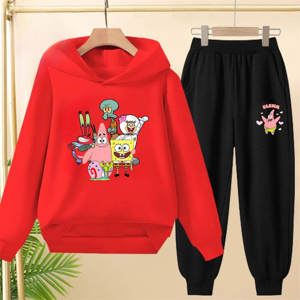 Spongebob Set Gelb – Klassisch (Brustlogo)