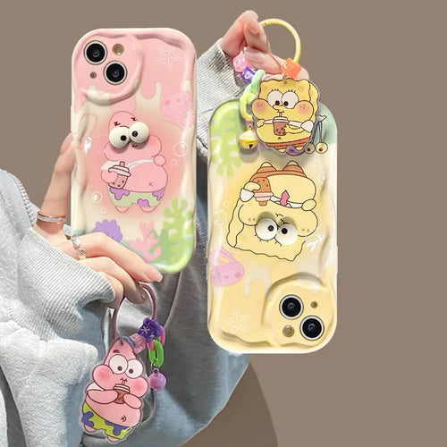 Coque de téléphone Bob l'Éponge : Patrick Star pastel