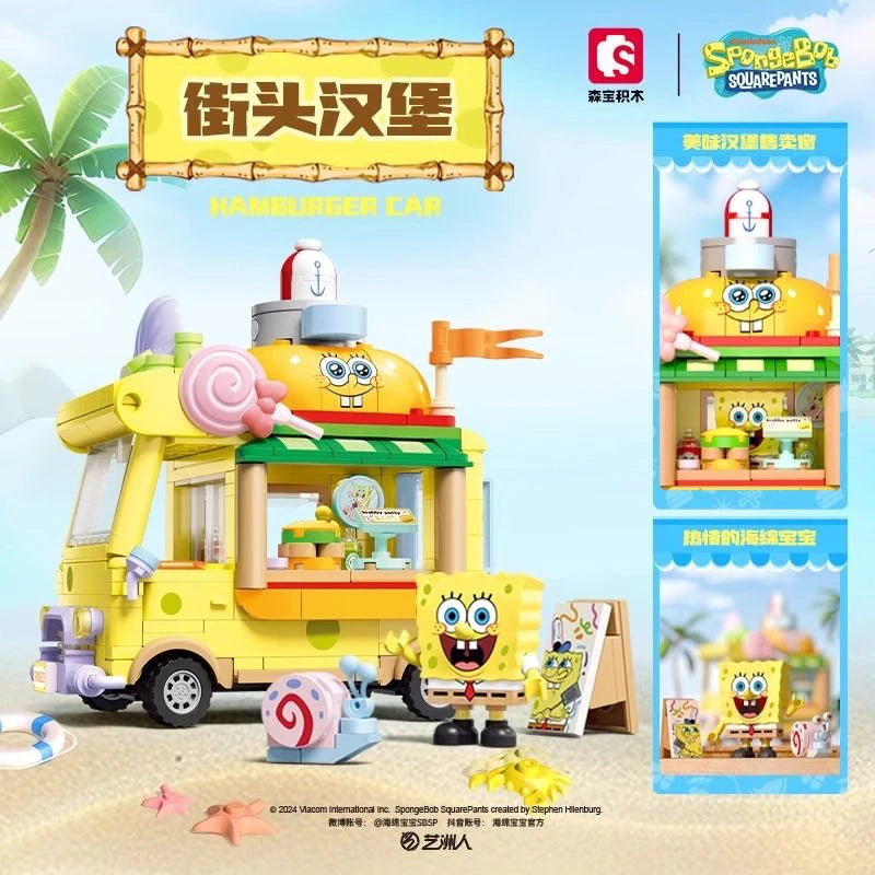 SpongeBob Bausteine - Strand-Foodtruck