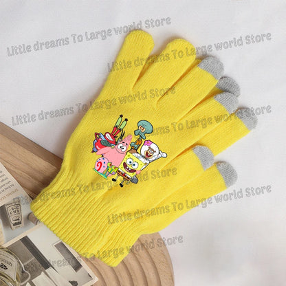Touchscreen-Handschuhe Spongebob Schwammkopf – SpongeBob und Patrick
