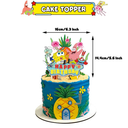 Spongebob Luftballons - Mehrfarbiges Set