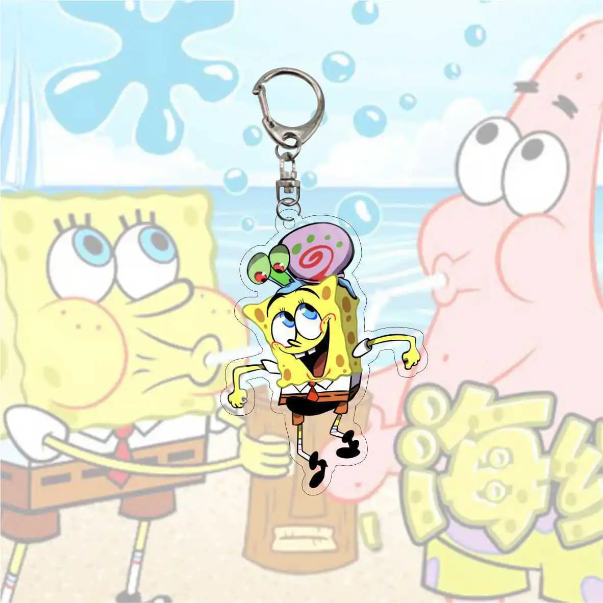 Schlüsselanhänger Spongebob Schwammkopf – Verschiedene