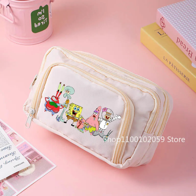 Trousse multi-poches Bob l'Éponge : le gang de Bikini Bottom